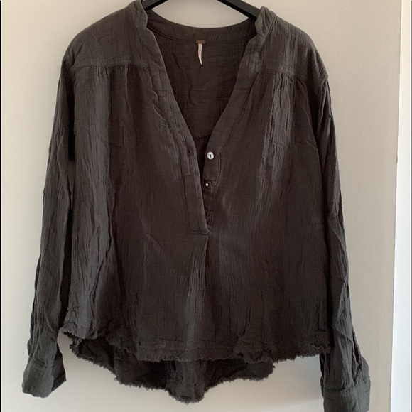 Free People Changing Horizons Relaxed Shirt - Picture 3 of 8